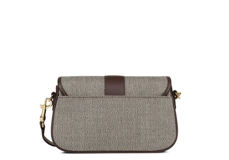 Lancaster 531-023 - CUIR DE VACHETTE/LAINE lancaster-chevron fia-sac a rabat l Sac business