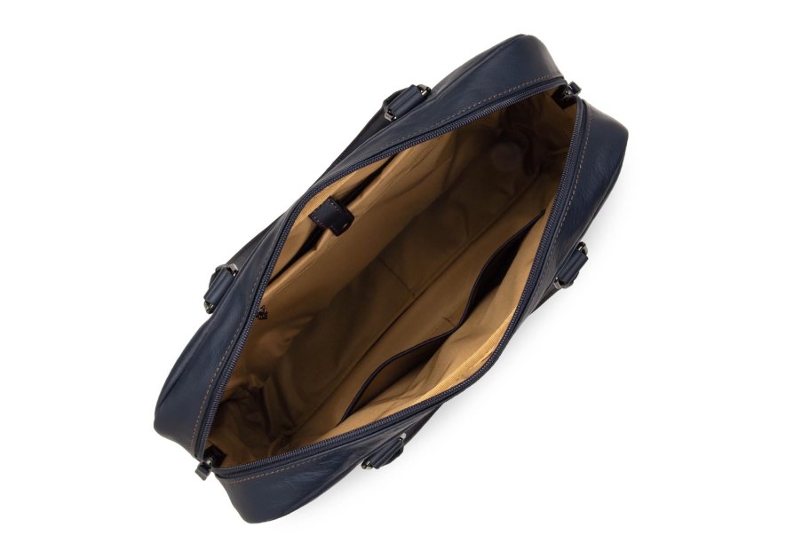 Lancaster 320-31 porte document soft vintage Sac business