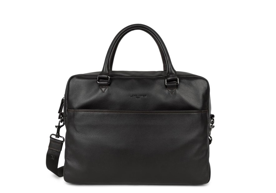 Lancaster 320-31 porte document soft vintage Sac business