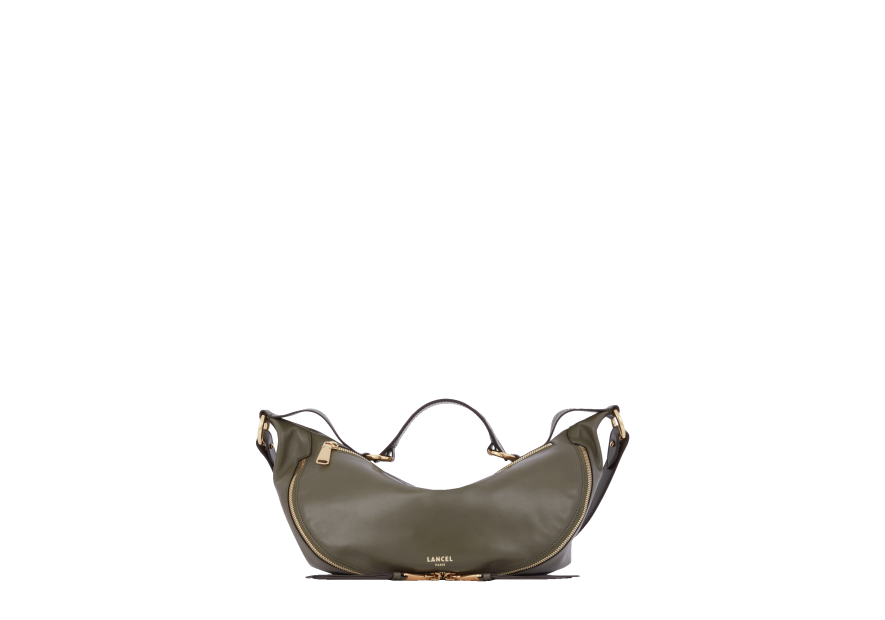 Lancel A12527 - CUIR DE VACHETTE - KAKI sac origami porté croisé s lancel Sac business