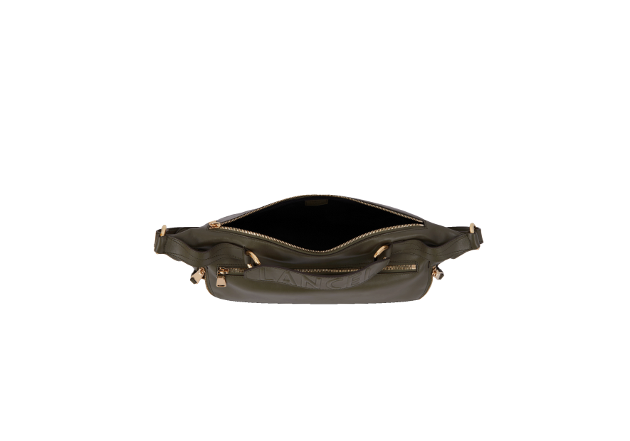 Lancel A12527 - CUIR DE VACHETTE - KAKI sac origami porté croisé s lancel Sac business