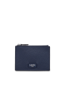 Lancel A10537 - CUIR DE VACHETTE - BLEU Ninon de Lancel - Porte-cartes zippé L porte-cartes