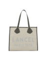 Lancel A10749 cabas lancel summer tote sac-a-main-shopping-toile-ou-cuir