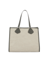 Lancel A10749 cabas lancel summer tote sac-a-main-shopping-toile-ou-cuir