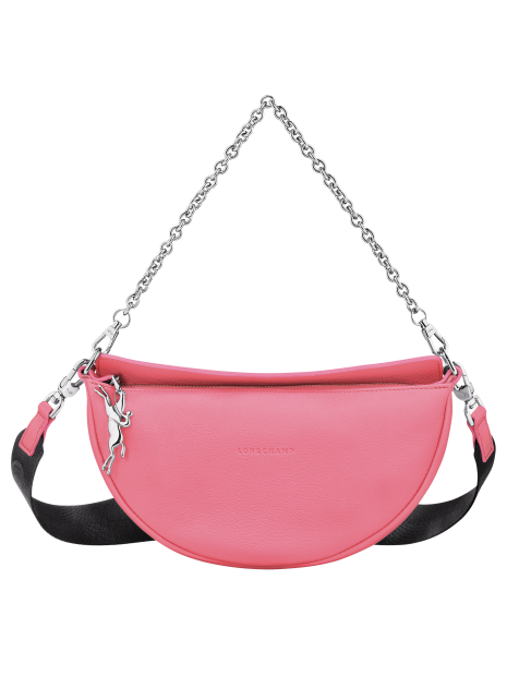 Longchamp 10224/HDS - CUIR DE VEAU - ROSE sac bandoulière s smile sacs-a-mains