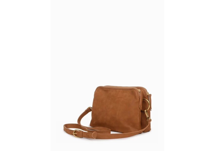 Nat & Nin NAEL - CUIR DE VACHETTE - ÉPICE nat&nin - nael - sac trotteur m Sac business