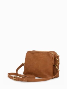 Nat & Nin NAEL - CUIR DE VACHETTE - ÉPICE nat&nin - nael - sac trotteur m Sac business