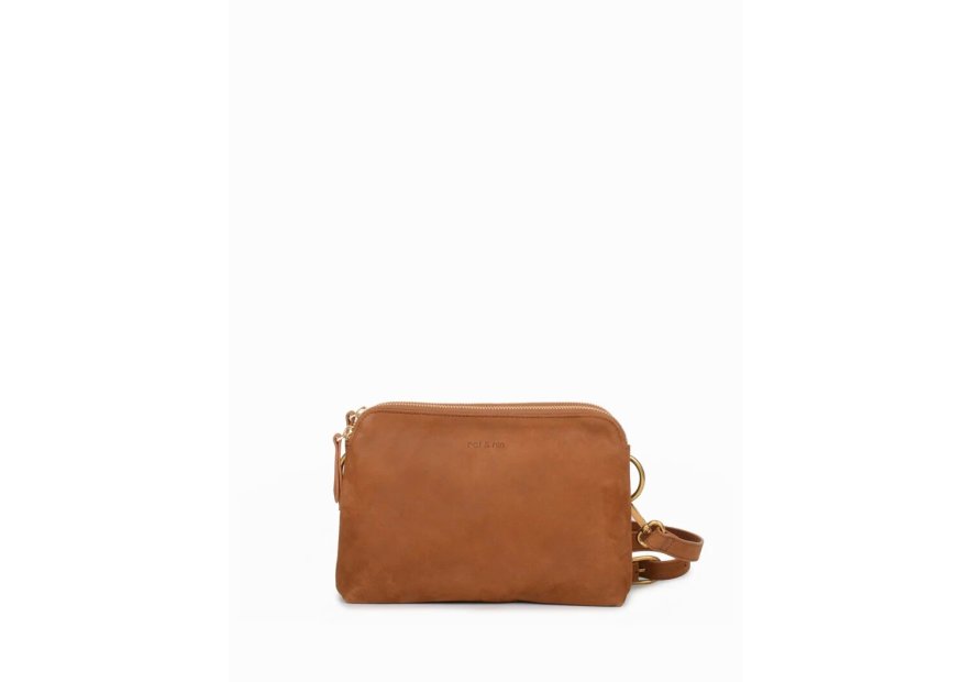 Nat & Nin NAEL - CUIR DE VACHETTE - ÉPICE nat&nin - nael - sac trotteur m Sac business