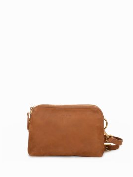 Nat & Nin NAEL - CUIR DE VACHETTE - ÉPICE nat&nin - nael - sac trotteur m Sac business