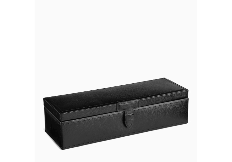 Le Tanneur TBJ7391 - REFENTE CUIR VACH. - N coffret 5 montres Coffrets à bijoux