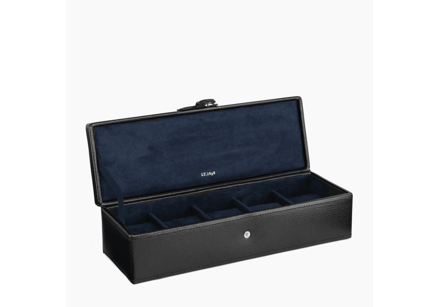 Le Tanneur TBJ7391 - REFENTE CUIR VACH. - N coffret 5 montres Coffrets à bijoux