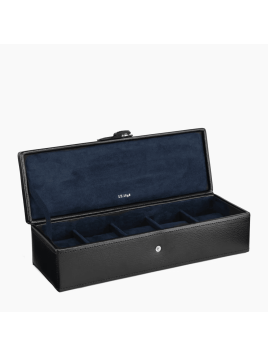 Le Tanneur TBJ7391 - REFENTE CUIR VACH. - N coffret 5 montres Coffrets à bijoux