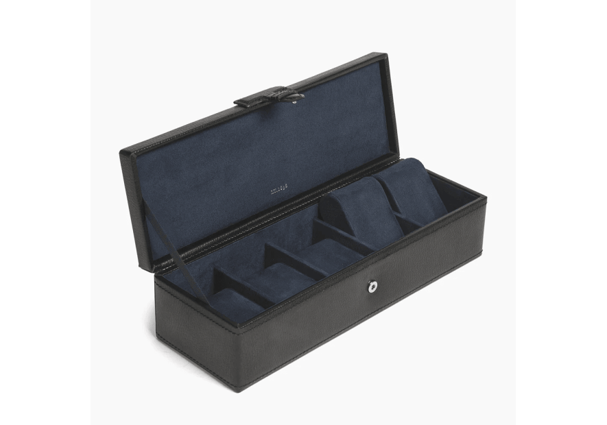 Le Tanneur TBJ7391 - REFENTE CUIR VACH. - N coffret 5 montres Coffrets à bijoux
