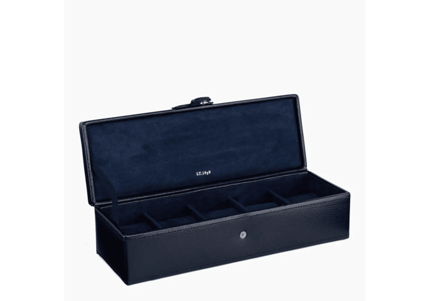 Le Tanneur TBJ7391 - REFENTE CUIR VACH. - C coffret 5 montres Coffrets à bijoux
