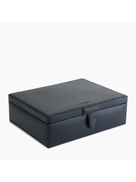 Le Tanneur TBJ7393 - REFENTE CUIR VACH. - C coffret 8 montres fermoir pression t coffret-montres