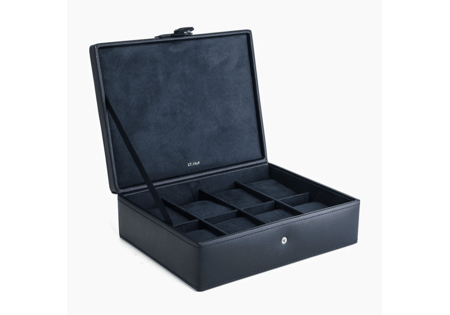 Le Tanneur TBJ7393 - REFENTE CUIR VACH. - C coffret 8 montres fermoir pression t Coffrets à bijoux