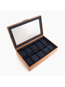 Le Tanneur TBJ7394 coffret 10 montres vitré coffret montres