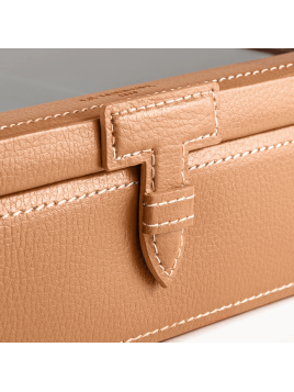 Le Tanneur TBJ7394 - CUIR DE VACHETTE - NAT coffret 10 montres vitré Coffrets à bijoux