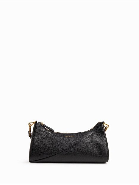 Nat & Nin KITTY - CUIR DE VACHETTE - NOIR nat & nin-kitty-sac baguette Sac business