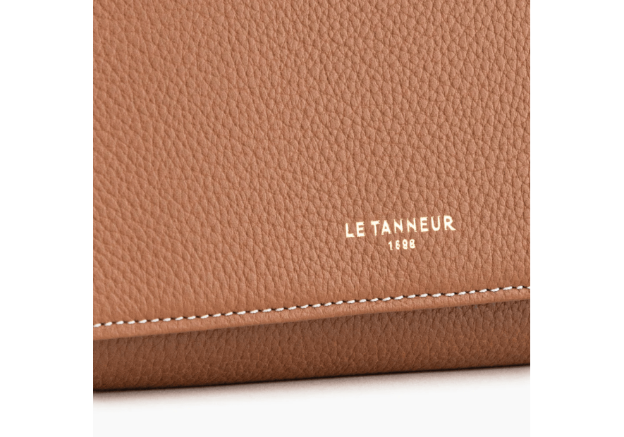Le Tanneur TEMI3304 - CUIR DE VACHETTE - TA le tanneur - emilie- porte monnaie rabat Porte-monnaie