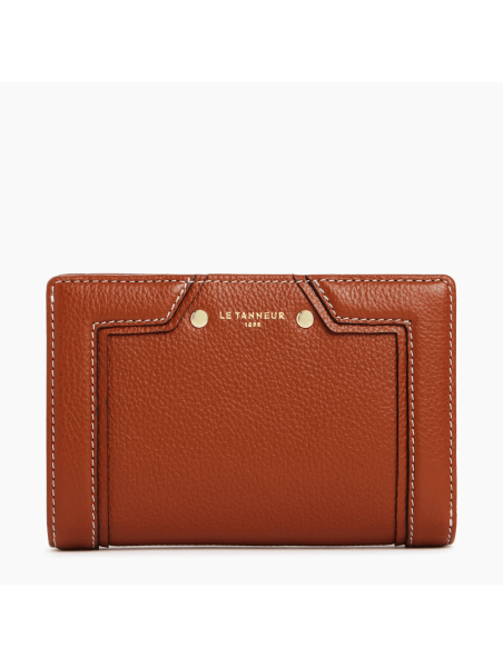 Le Tanneur TNGI3301 - CUIR DE VACHETTE - AC le tanneur- ella- porte feuille dos à dos Porte-monnaie