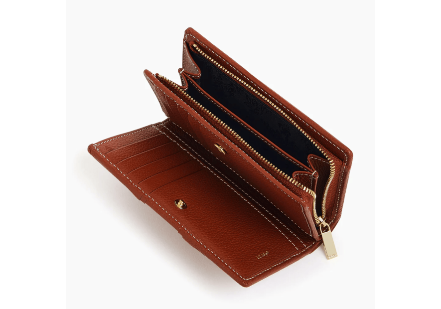Le Tanneur TNGI3301 - CUIR DE VACHETTE - AC le tanneur- ella- porte feuille dos à dos Porte-monnaie