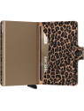 Secrid MLE - ALUMINIUM - LEOPARD BEIGE porte cartes miniwallet leo porte-cartes