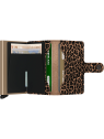 Secrid MLE - ALUMINIUM - LEOPARD BEIGE porte cartes miniwallet leo porte-cartes