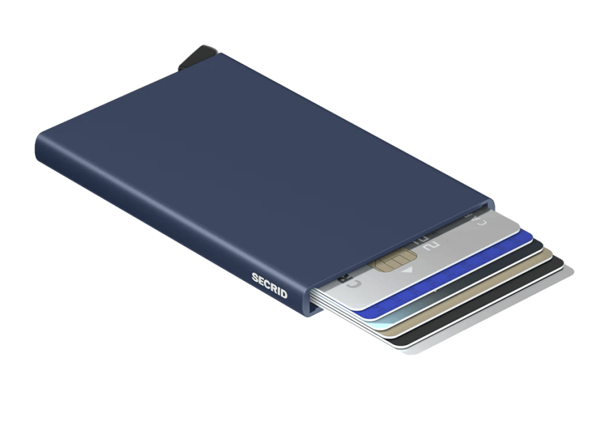 Secrid C - ALUMINIUM - NAVY porte carte secrid cardprotector Porte-cartes