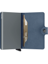 Secrid M - CUIR DE VACHETTE - ICE BLUE porte cartes miniwallet original porte-cartes