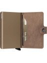 Secrid MV - CUIR DE VACHETTE - TAUPE porte cartes mini wallet vintage porte-cartes