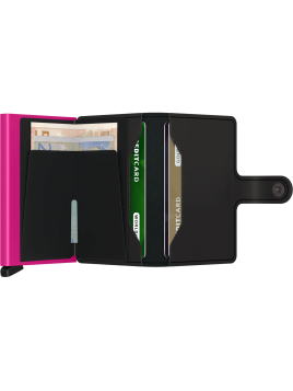 Secrid MM - CUIR DE VACHETTE - BLACK FU porte cartes miniwallet mm Porte-cartes