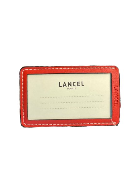 Lancel A08227 - CUIR DE VACHETTE - ROUG porte adresse bagage Accessoires de voyage