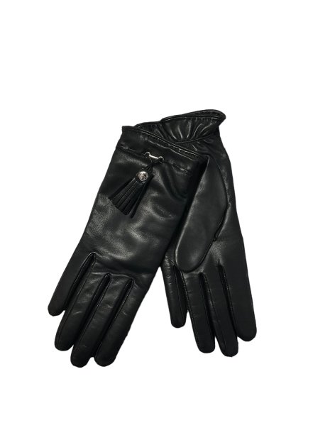Lancel A03893 - AGNEAU - NOIR lancel-premier flirt-gants femme gants-femme