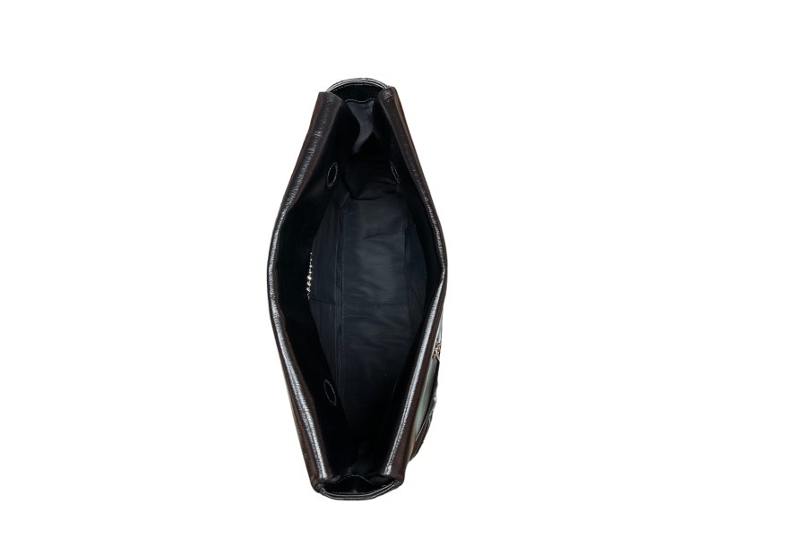 Lancel A12515 - CUIR DE VACHETTE - NOIR lancel-midi minuit-porté épaule Sac business