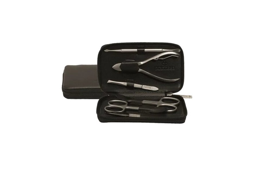 Steinmann 3213 windrose - ambiance - trousse manucure zip pince trousse manucure