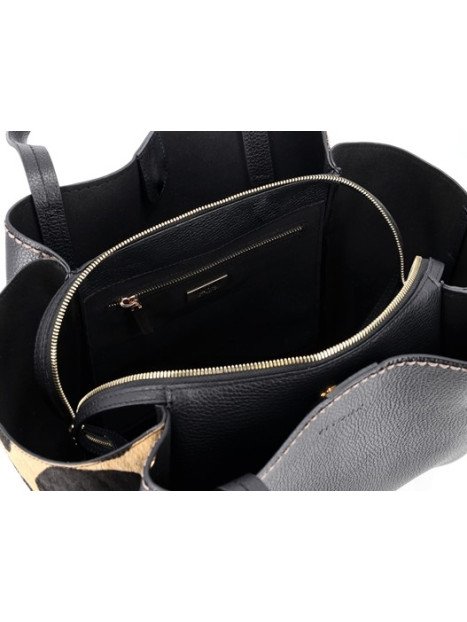 vison'a 23552/PONY - CUIR DE VACHETTE -  visona- pony- shopping Sac business