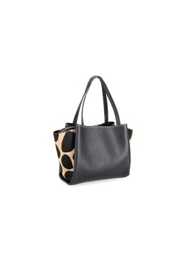 vison'a 23552/PONY - CUIR DE VACHETTE -  visona- pony- shopping Sac business