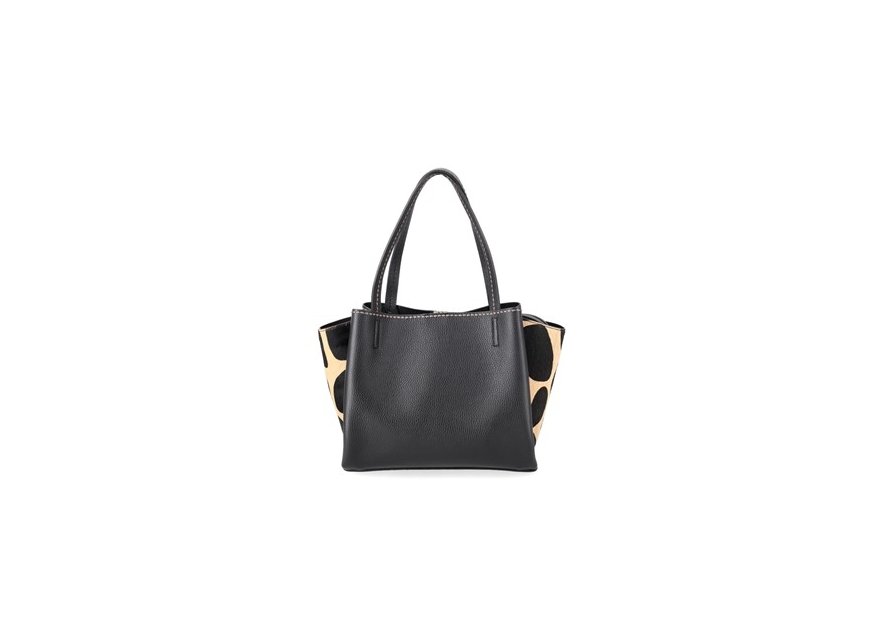 vison'a 23552/PONY - CUIR DE VACHETTE -  visona- pony- shopping Sac business