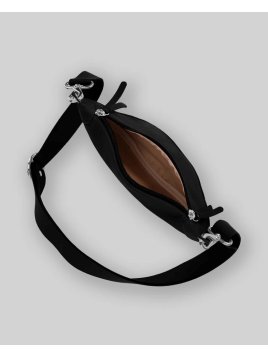 Les Ateliers Foures B123 - CUIR DE VACHETTE - NOIR les ateliers foures-baroudeuse-banane m Sac business