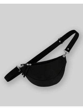 Les Ateliers Foures B123 - CUIR DE VACHETTE - NOIR les ateliers foures-baroudeuse-banane m Sac business