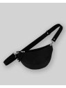 Les Ateliers Foures B123 - CUIR DE VACHETTE - NOIR les ateliers foures-baroudeuse-banane m sacs-a-mains
