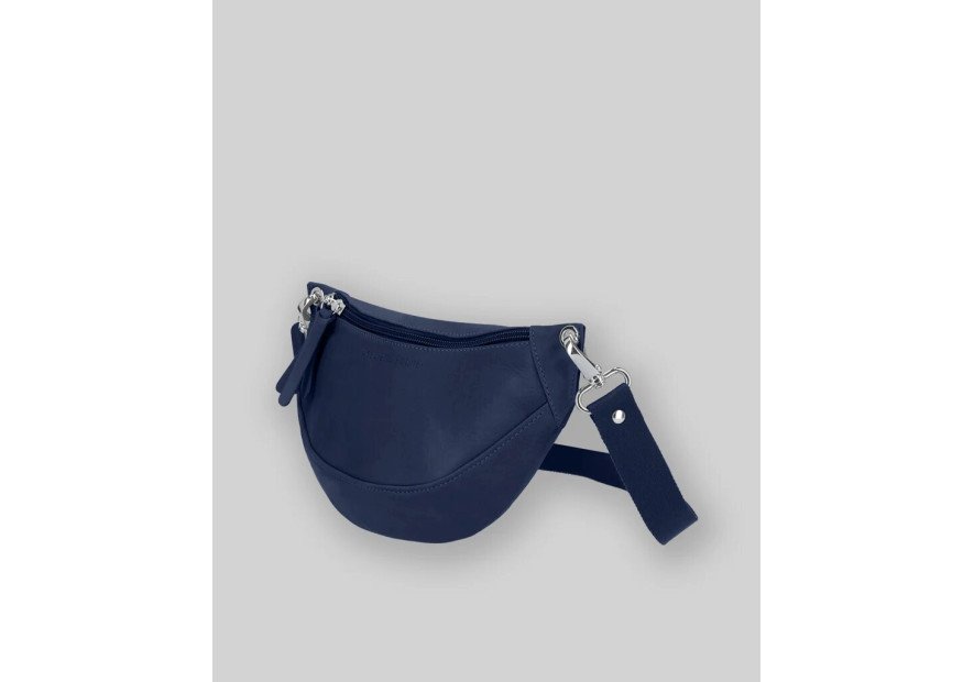 Les Ateliers Foures B123 - CUIR DE VACHETTE - NUIT les ateliers foures-baroudeuse-banane m Sac business