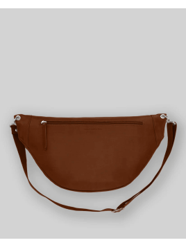 Les Ateliers Foures B124 - CUIR DE VACHETTE - FAUVE les ateliers foures-baroudeuse-banane l Sac business