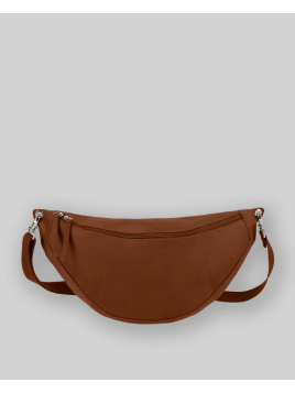 Les Ateliers Foures B124 - CUIR DE VACHETTE - FAUVE les ateliers foures-baroudeuse-banane l Sac business