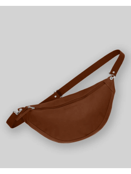 Les Ateliers Foures B124 - CUIR DE VACHETTE - FAUVE les ateliers foures-baroudeuse-banane l Sac business