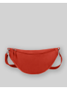 Les Ateliers Foures B124 - CUIR DE VACHETTE - ORANGE les ateliers foures-baroudeuse-banane l sacs-a-mains