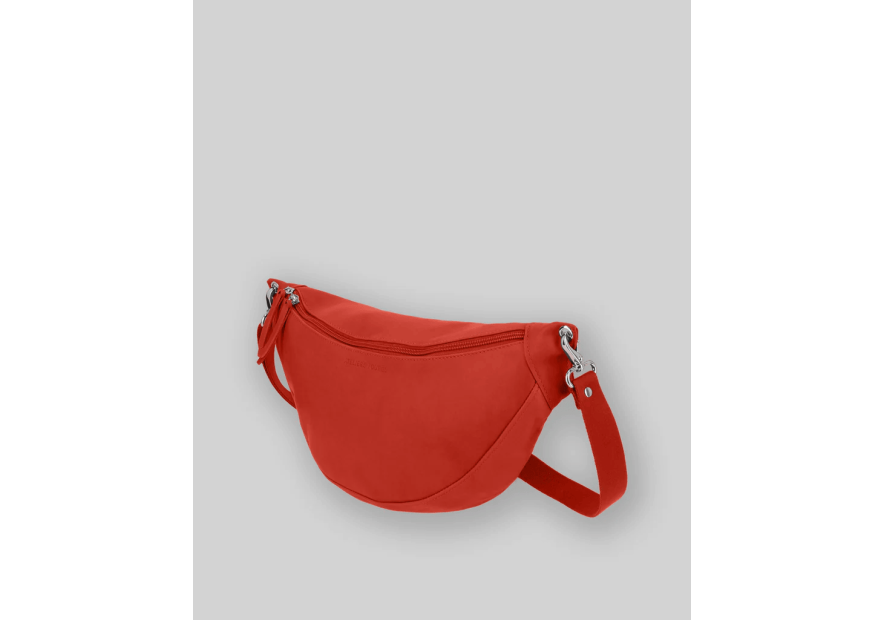 Les Ateliers Foures B124 - CUIR DE VACHETTE - ORANGE les ateliers foures-baroudeuse-banane l Sac business