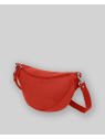 Les Ateliers Foures B124 - CUIR DE VACHETTE - ORANGE les ateliers foures-baroudeuse-banane l sacs-a-mains