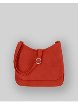 Les Ateliers Foures B300 - CUIR DE VACHETTE - ORANGE fourès gibecière baroudeuse m Sacs à mains